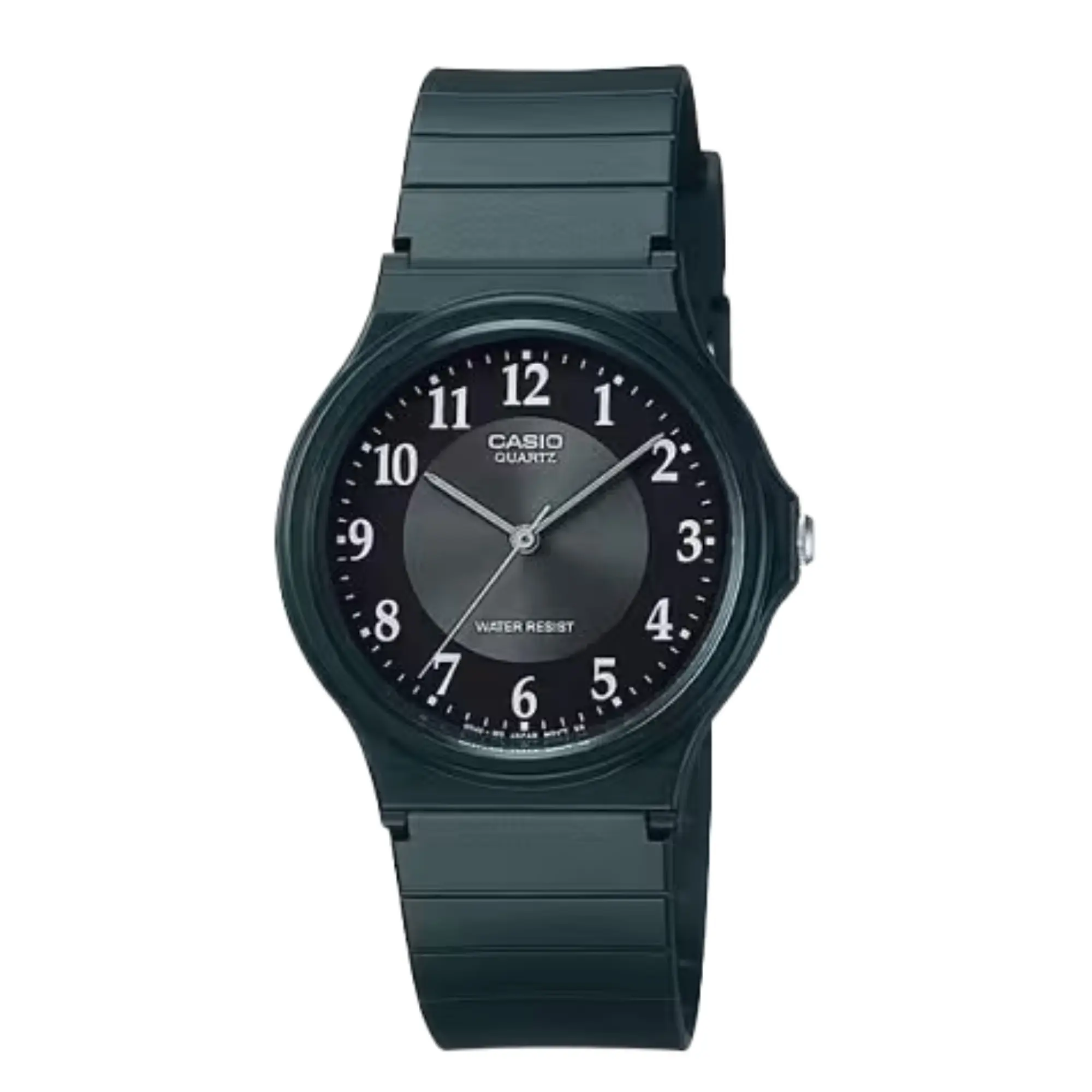 Casio Men's Classic Analog Watch with Black Dial - MQ-24-1B3