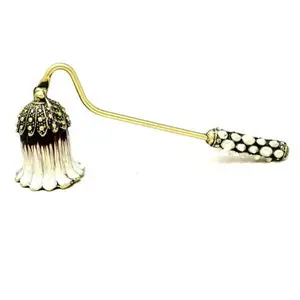 Vintage Flower Design Candle Snuffer 6.5 Inch