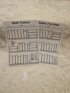 Reading Tracker: Book Tracker and Books I've Read Sticker Sets