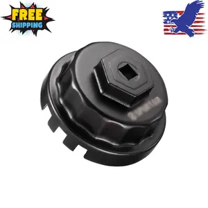 Oil Filter Wrench for Toyota Cap Style Oil Filter Removal Tool 64mm