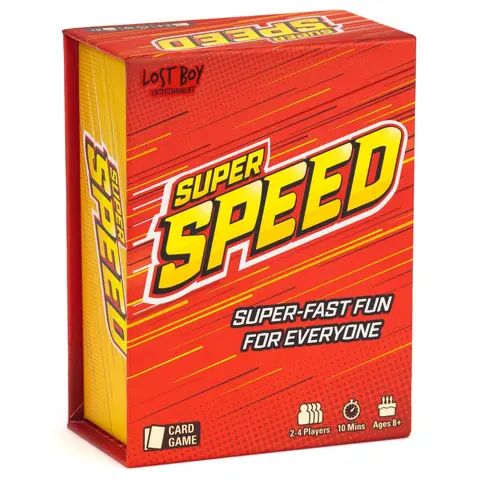 Super Speed - Fast Family Card Game! - Christmas Gift Party Card Game For Kids, Friends, and Families