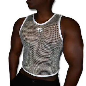 Pearl MCE rhinestone crop top