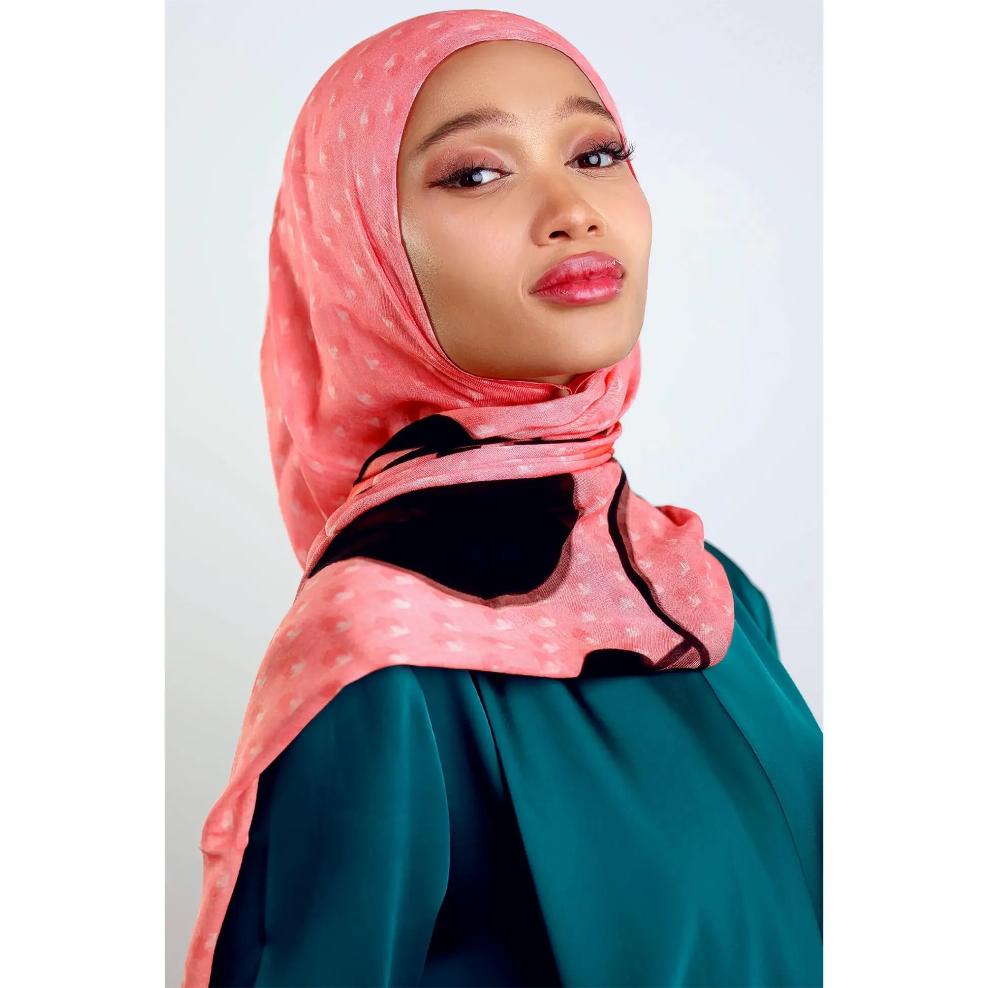 Harmony Hug Print Modal Hijab