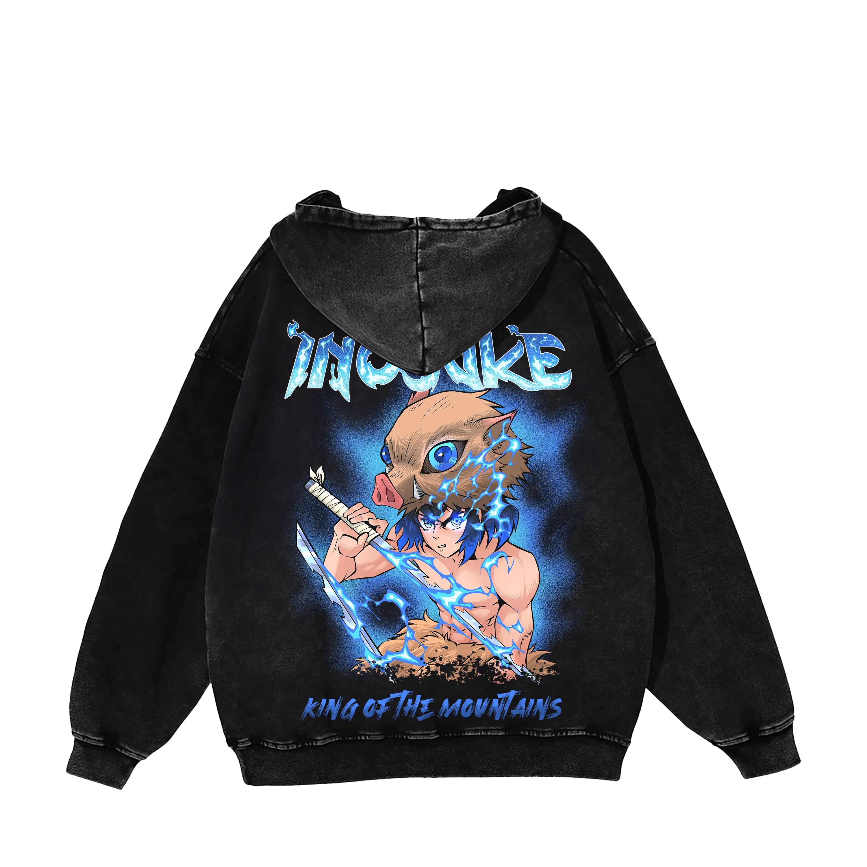Inosuke T-Shirt, Sweatshirt, Hoodie – Demon Slayer Oversized Streetwear T-Shirt, Sweatshirt, Hoodie, Vintage Anime Graphic Pullover, Fan Gift Collector Edition