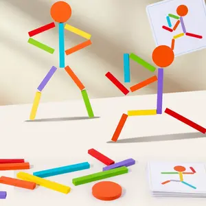 Educational Puzzle Set, Logic Thinking Focus Training, Hand-Eye Coordination, Parent-Child Interactive Game, Color Recognition