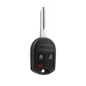 3Button Remote Key Shell Compatible with Ford 2006 - 2020 – FCC ID: CWTWB1U793, IC: 1788A-FWB1U793, PN: 164-R8070, Chip: Texas ID 4D63 80-Bit (No Electronics or Circuit Board Included)