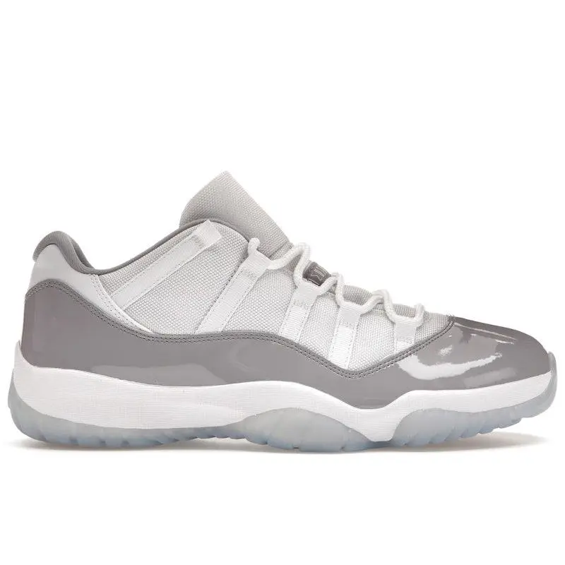 Jordan Men's 11 Retro Low Cement Grey Basketball Shoes, from StockX