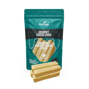 PetYupp Himalayan Gourmet Yak Cheese Chews - Medium - 4 Count natural cheese dogchews