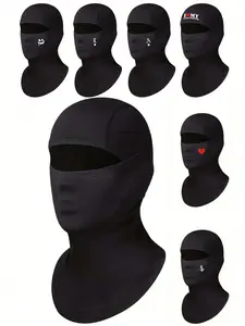 1pc Balaclava Face Mask, UV Protection Ski Mask For Men & Women Sun Hood Cycling, Climbing, Running, Hiking Outdoor Sports Accessories