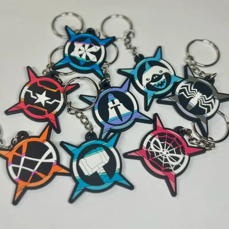 Rivals K.O Icon Hero Keychains - 18 different heroes