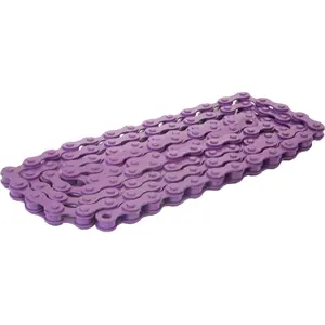 DUO Bicycle Parts  Bicycle Chain Purple 0.5 x 0.12 in.