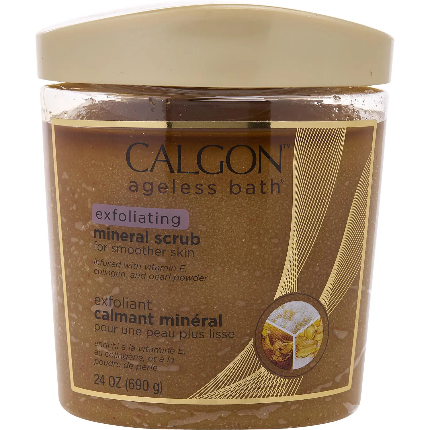 Calgon Ageless By Calgon Exfoliating Mineral Scrub For Women