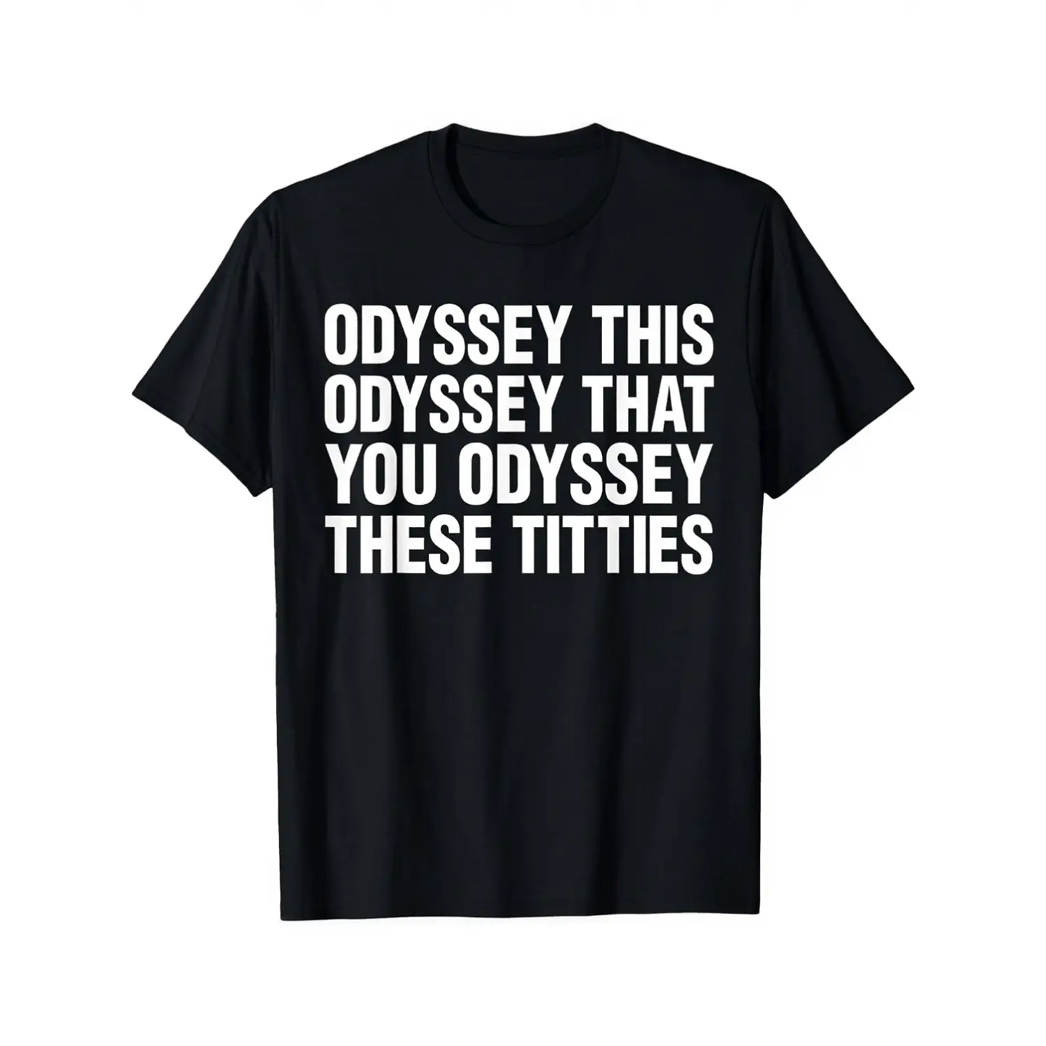100% Cotton Funny Odys-sey Retro Meme Graphic Mythology T-Shirt Unisex Clothing Streetwear