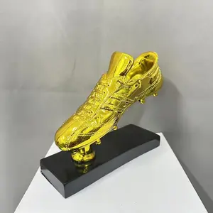 1PC Golden Boot Trophy Best Scorer Award, Collectible Soccer Model, Perfect Fan Memorabilia for Football Lovers