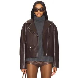 LAMARQUE Andrade Jacket in Mahogany