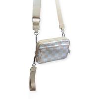 Tan Checkered (with strap)