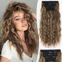16 Inch Brown Mixed Caramel Blonde 5PCS