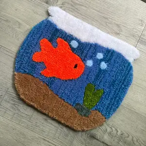 Fish Bowl Tufted Rug