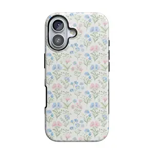 Casely iPhone 17 Case | Sunday Best | Pastel Garden | Bold Protective Design | Compatible with MagSafe