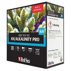 Red Sea Alkalinity Pro Test Kit - 75 Tests