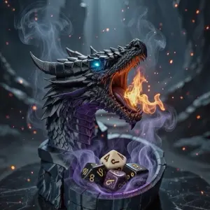 Dragon DND Dice Tower