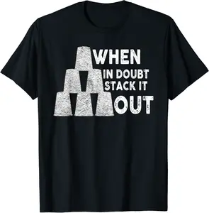 Sport Stacking Stacks Stacked Speed Cup Stacking Game T-Shirt - Clydebell Shop 23B0D1DM5SYM