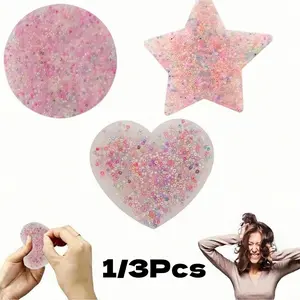 1/3Pcs Skin Anxiety Relief Toy, Peeling Stress Pad, Party Scratch Pad, Satisfying Scratching Experience, Durable Anxieties Reliever, Adult & Teen Sensory Toy, Party Gift