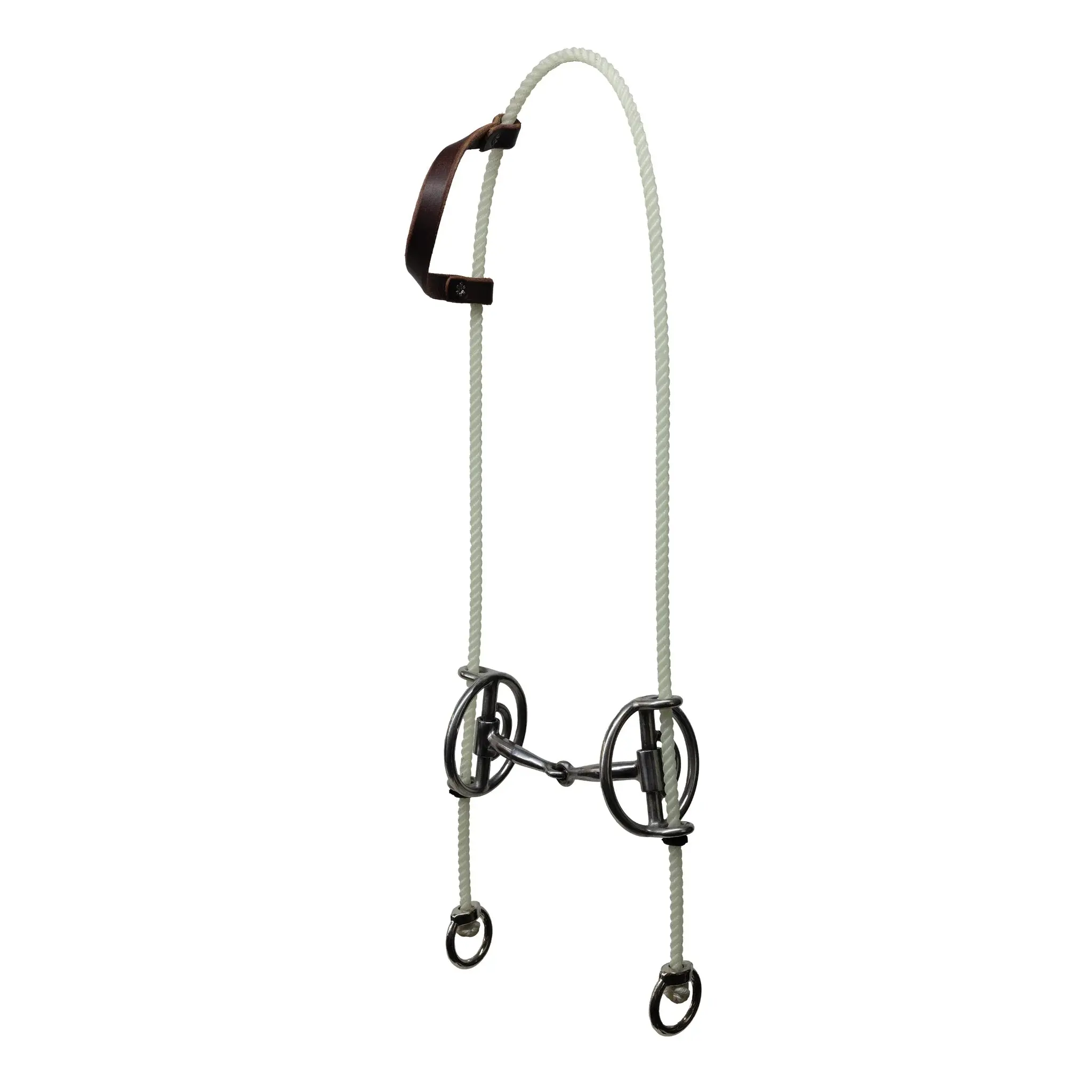 Professional's Choice Rope Gag Bit - Durable Training Bit for Horses - Multiple Sizes Smooth Snaffle