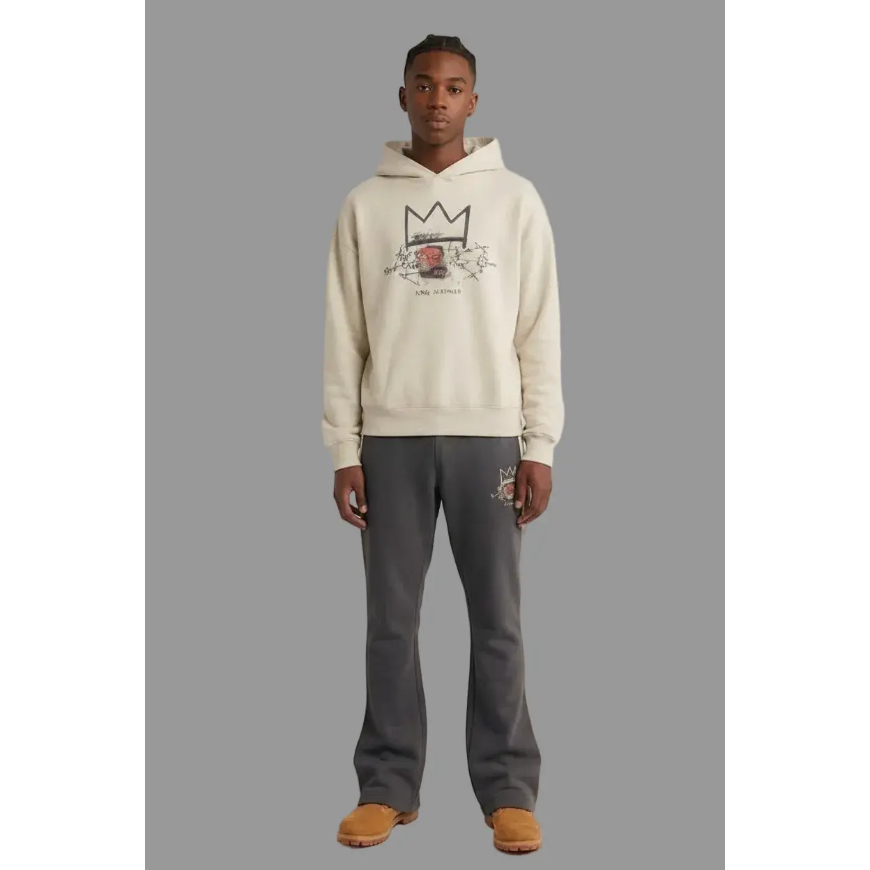 Scotch & Soda x Basquiat Washed Artwork Hoodie
