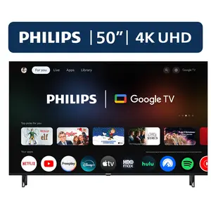 Philips 50-Inch 4K Ultra HD Google Smart LED TV