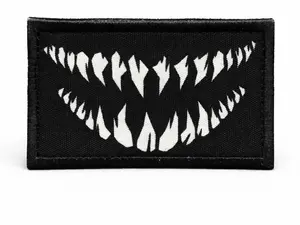 Dark Smile Patch Minimal but Deadly | Tactical Morale Patch