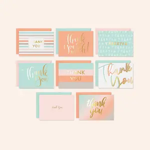 Foil Thank You Cards | Set of 24