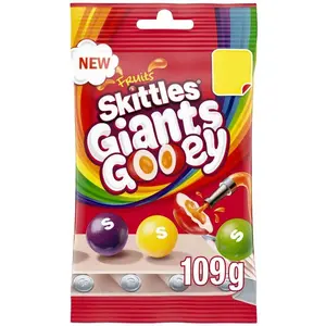 Skittles Giants Gooey (109g) (UK)