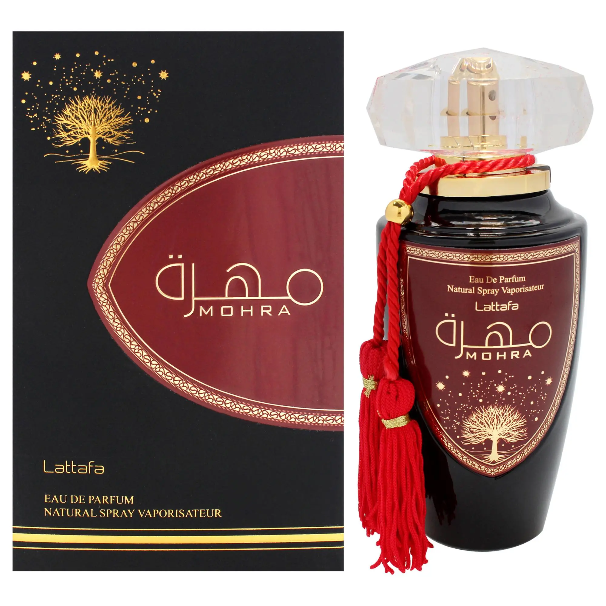 Mohra by Lattafa Unisex Luxury EDP Spray - 3.4 fl oz, Long-Lasting, Natural Spray for Adults