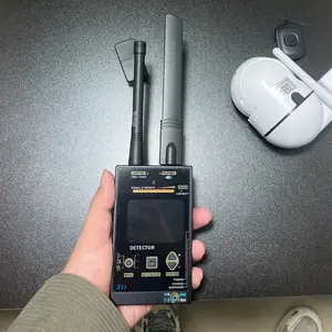 X11 Counter-Surveillance Detector, 1MHz-12GHz Wide Frequency, Hidden Camera GPS Tracker Phone Tap Detection Tool with LED Indicators