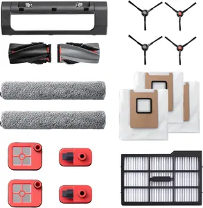 eufy Replacement Parts Kit for E28/E25, Side Brush, Filter, Rolling Brush for Robovac, Dustbag, Roller Mop, Dirty Water Reservoir Filter. Compatible