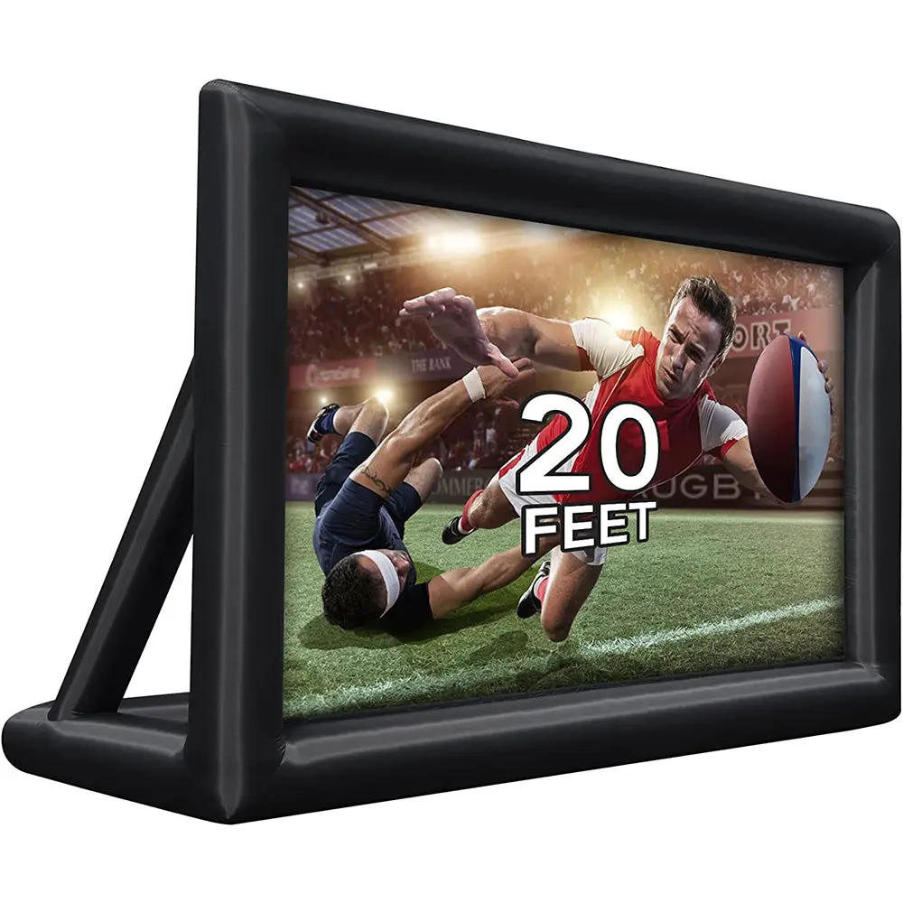 20ft Inflatable Screen GARVEE 20FT Inflatable Projector Screen - Portable 14ft, 20ft, 24ft ...