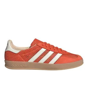 adidas Mens Gazelle Indoor Lace Up Sneakers Shoes Casual - Red adidas Mens Gazelle Indoor Lace Up Sneakers Shoes Casual - Red