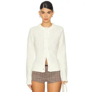 Steve Madden Illiana Cardigan in Antique White