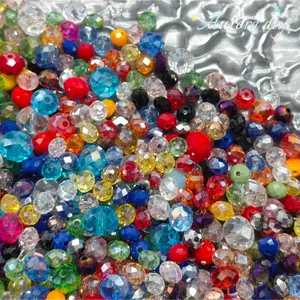 ✨【NEW|B1G1】Rainbow Spark Faceted Glass Beads DIY Jewelry Bulk