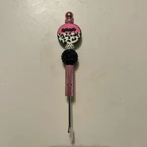 Glam Mama Leopard Print Seam Ripper with Sparkly Accents