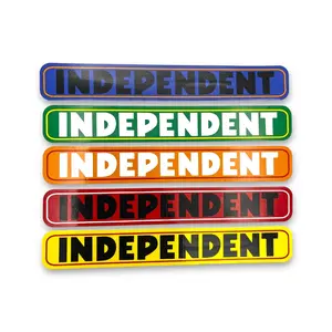 INDEPDENDENT | Bar Logo - Assorted Colors | 6" Sticker