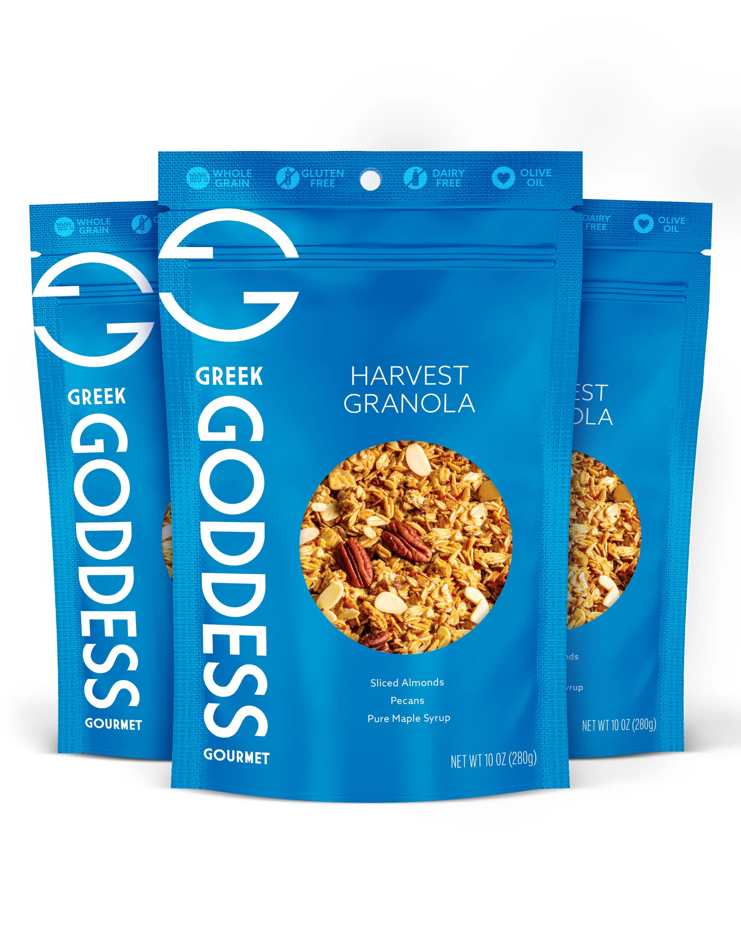Greek Goddess Gourmet Harvest Granola 3-Pack