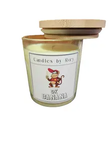 Banana Scented Nostalgic Video Game Candle