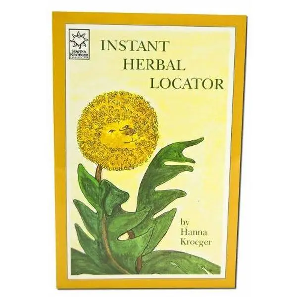 USED Book - Instant Herbal Locator by Hanna Kroeger (Paperback) - english