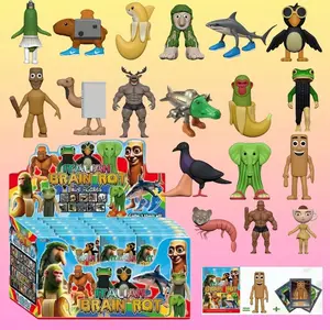 New Tung Tung Sahur Italian Brainrot Wooden Creative Toys Decoration Collection Ornaments Funny Doll Toy Gift Blind box
