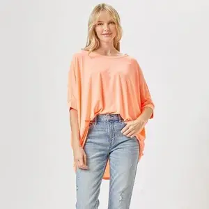 PLUS/REG DOLMAN DAZE EVERYDAY TOP