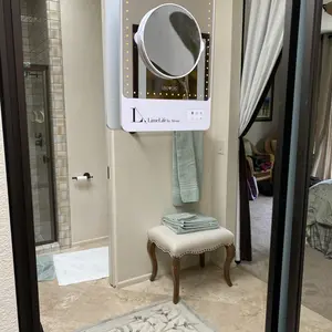 RIKI Suction Cup for RIKI SKINNY Makeup Mirror - Mount your Mirror on Any Glass Surface with Strong Adhesive and Silicone Clip