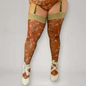 Mushroom Fairy Stay Up Stockings