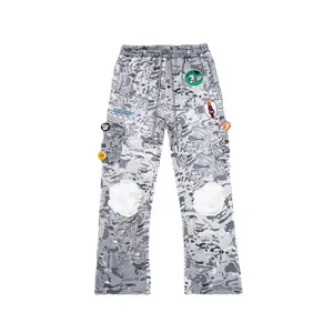 Triple Sevens Patchwork 7s Camo Cargosweats
